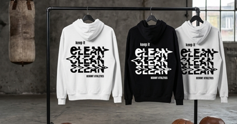Join the Count Hoodie - keep it Clean Black