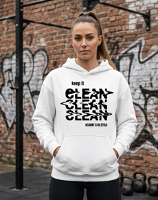 Join the Count Hoodie - keep it Clean White