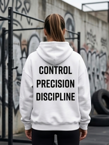 Join the Count Hoodie - Control White