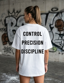 Join the Count T-Shirt - Control White