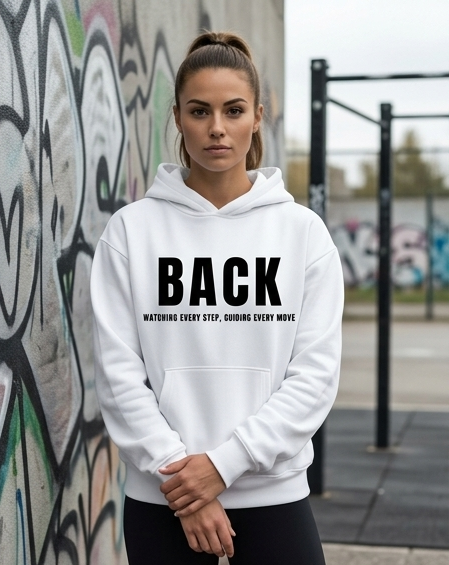Position Oversized Hoodie - BACK